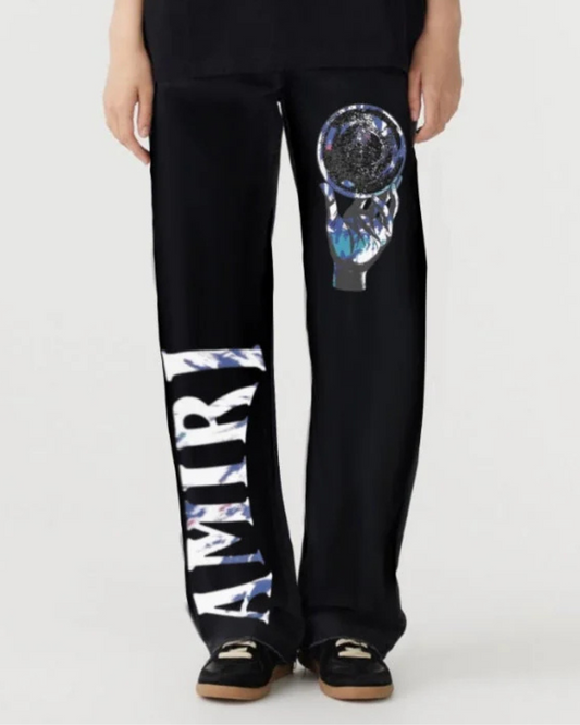 AMIRI CRYSTAL BLACK PANT (*)