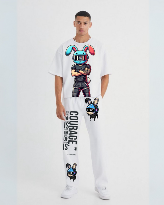 MEN'S SECRET FREEDOM CORDSET (WHITE AND WHITE)