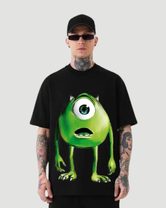 Single Eye Men Ultrasoft Cotton Tee - Black(*)