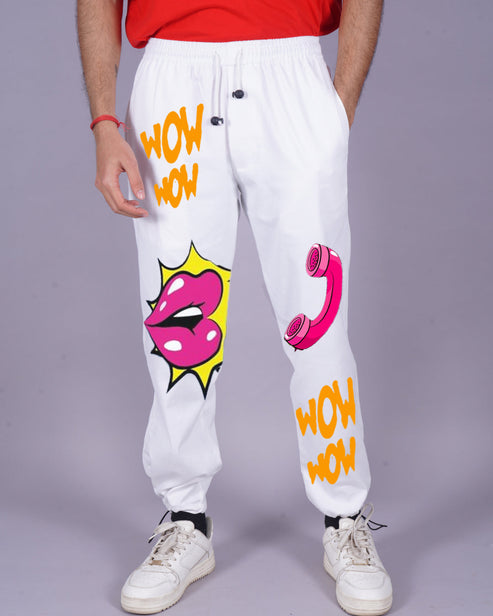 WOW EFFECT WHITE PANT (*)
